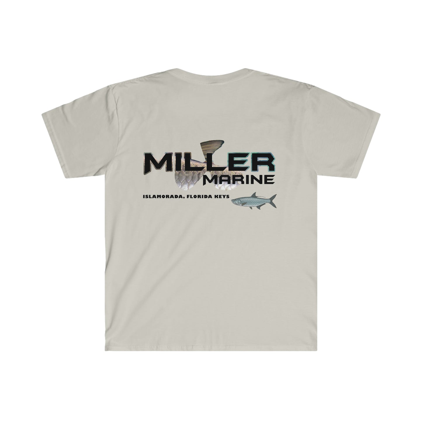 Miller Marine Tarpon Logo Unisex Softstyle T-Shirt