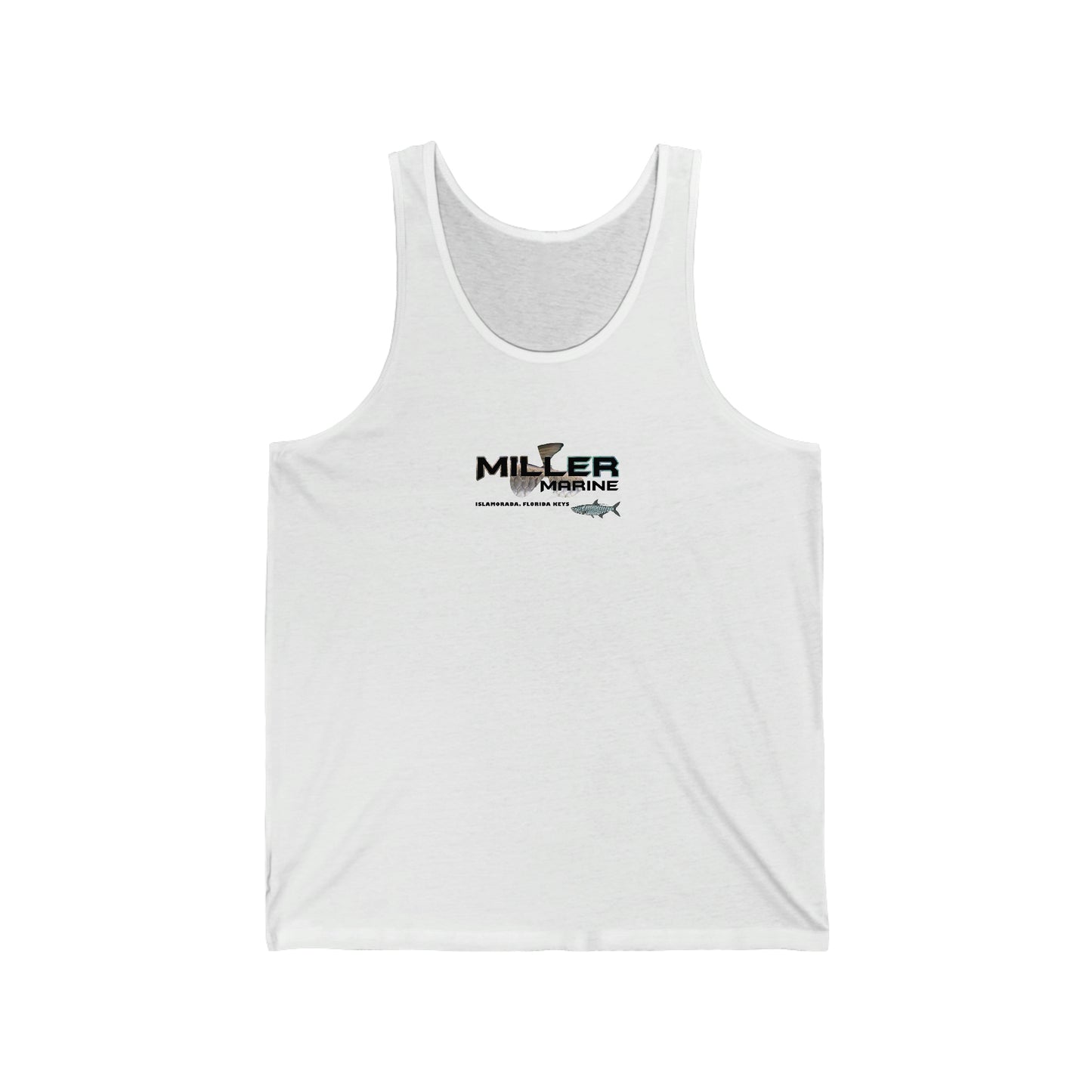 Miller Marine Tarpon Theme Unisex Jersey Tank