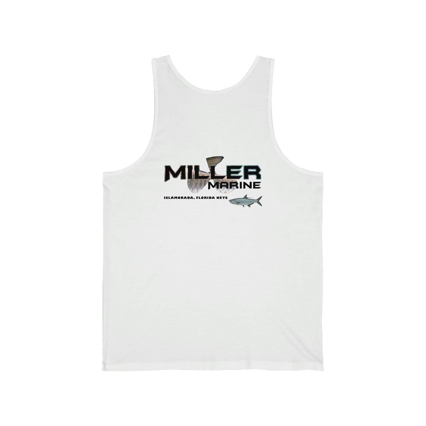 Miller Marine Tarpon Theme Unisex Jersey Tank