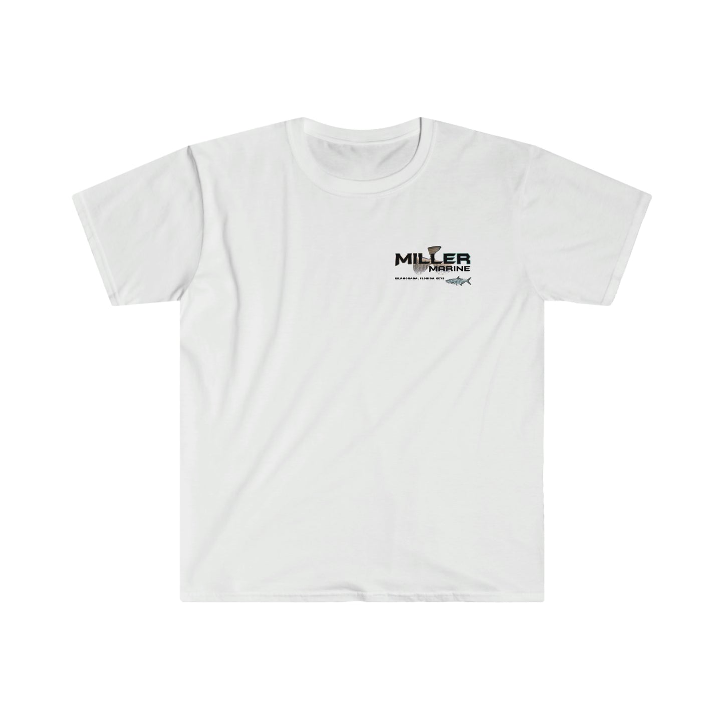 Miller Marine Tarpon Logo Unisex Softstyle T-Shirt